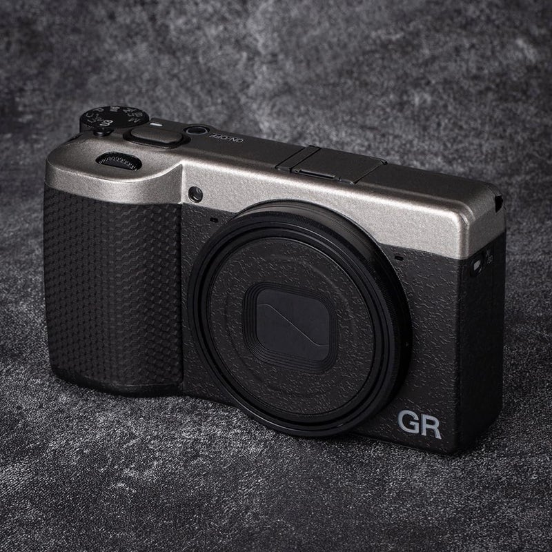 DBZZ for GR4 Skin Anti-Scratch Anti-Wear Camera Protector Sticker Cover for RICOH GR IV Camera Body Protective Film (Titanium + Matte Black) - Image 3